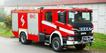 Scania serii XT w służbie OSP