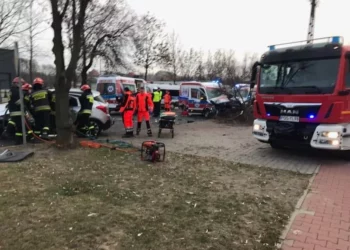 Wypadek karetki. Interweniował LPR