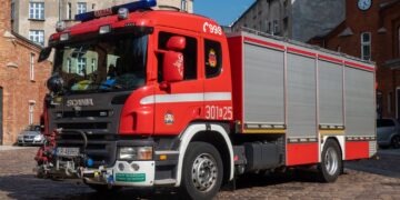 Unikatowa tunelowa Scania w służbie krakowskiej straży pożarnej