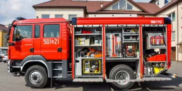 Pierwsze MANy przekazane Państwowej Straży Pożarnej