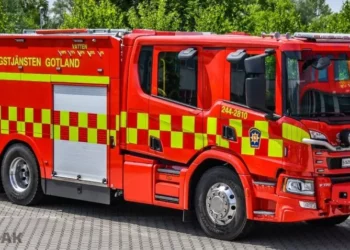 Scania P370 dla straży pożarnej na Gotlandii
