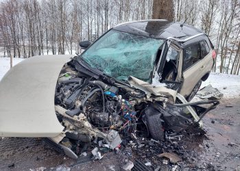Czołówka na DW507 pod Karbowem