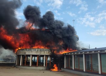 W Pucku spłonęła restauracja. Na miejscu było kilkanaście zastępów