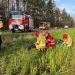 Dachowanie na DW212 w powiecie lęborskim