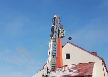 Pożar sadzy w remizie OSP Machliny