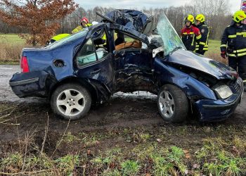 Wypadek w gminie Rogoźno. Wezwano śmigłowiec LPR