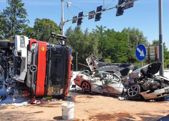 Wypadek wozu strażackiego w Lubinie. Sąd wydał wyrok