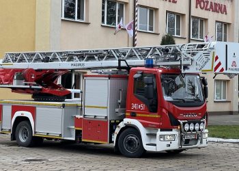 Nowa drabina trafiła do JRG Biała Podlaska