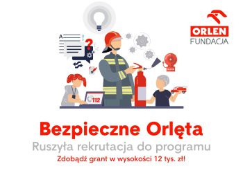 Wystartował nabór do programu grantowego „Bezpieczne ORLĘTA”!