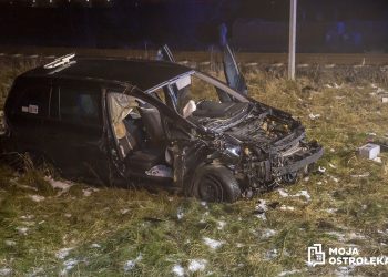 Śmiertelny wypadek na przejeździe kolejowym pod Ostrołęką