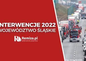 Interwencje PSP i OSP 2022: Województwo śląskie