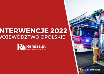 Interwencje PSP i OSP 2022: Województwo opolskie