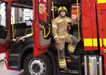 Straż pożarna w Szkocji w żałobie po śmierci strażaka