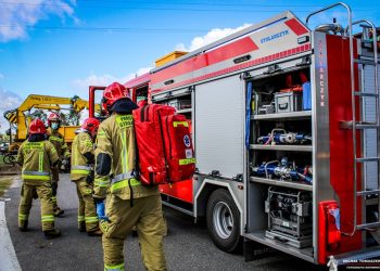 Nagłe zatrzymanie akcji serca u strażaka. Koledzy ruszyli z pomocą