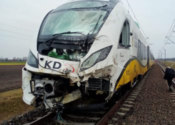 Śmiertelny wypadek na przejeździe kolejowym pod Rawiczem