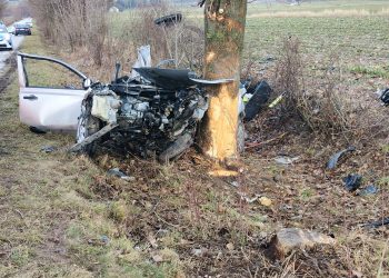 Tragiczny wypadek na Lubelszczyźnie. Nie żyje młody kierowca
