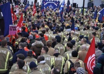 Strajk strażaków w Wielkiej Brytanii. Pierwszy od 20 lat