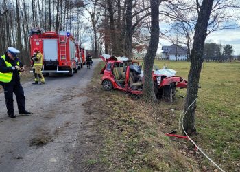 Śmiertelny wypadek pod Łomżą. Jedna osoba nie żyje