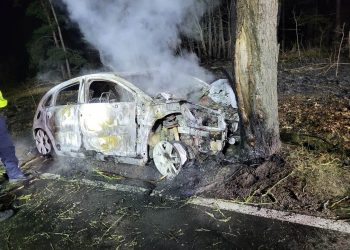Wypadek w Herburtowie. Nie żyje młody kierowca