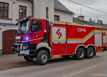 Druhowie z Sieradza mają nowy ciężki wóz