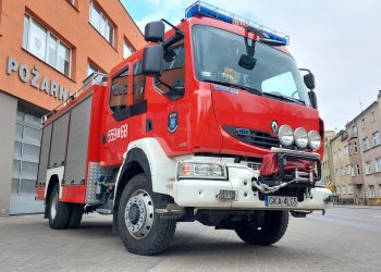 OSP Wejherowo z ‘nowym‘ wozem. Poprzedni nie nadawał się do jazdy