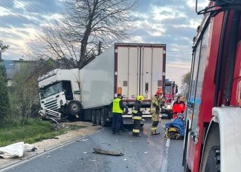 Wypadek w Moskorzewie. Zginęła jedna osoba
