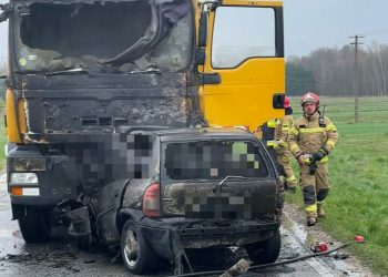Tragiczny wypadek w Czarnej Sędziszowskiej