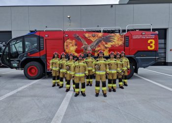 Lotnisko Warszawa-Radom otwarte. LSRG na straży bezpieczeństwa
