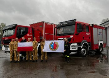 Grupa Szkoły Głównej Służby Pożarniczej ruszyła do Rzymu