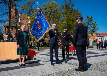 Strażacy z Warmii i Mazur świętowali w Olecku