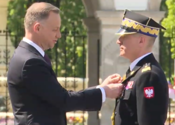 Komendant Główny PSP odznaczony Orderem Odrodzenia Polski