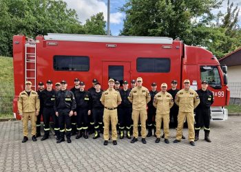 Polscy strażacy z modułów GFFFV ruszyli do Francji
