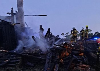 Seria nocnych pożarów w Mławie. To były pracowite godziny dla strażaków