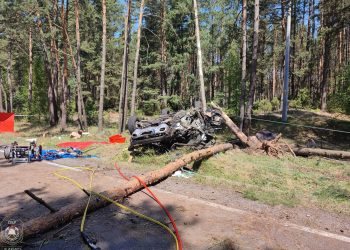 Śmiertelny wypadek na drodze Wizna – Jeżewo Stare