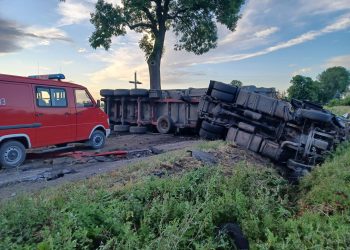 Łubno: Dwie osoby poszkodowane w wypadku