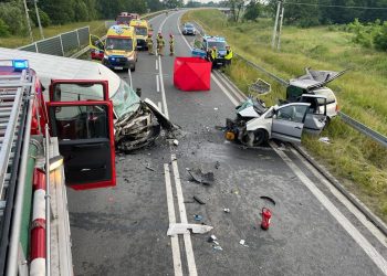 Trzy osoby zginęły w wypadku na obwodnicy Dąbrowy Tarnowskiej