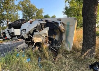 Wypadek na DK43. Nie żyje jeden z kierowców