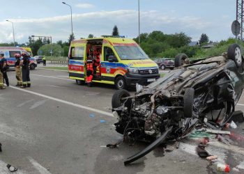 Poważny wypadek w Przemyślu. Pięć osób rannych
