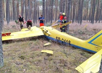 Szybowiec runął na ziemię. Pilot zginął