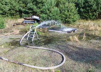 Idioci wyrzucili do lasu… akumulatory samochodów elektrycznych