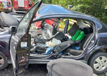 Tragedia na DK8. Wezwano śmigłowce LPR