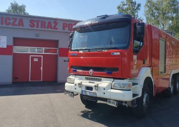 ‘Nowy’ wóz zaparkował w garażu OSP Trzebień