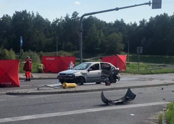 Chodel: Trzy pasażerki zginęły na miejscu