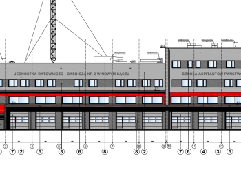Ruszył przetarg na budowę nowej siedziby JRG 2 Nowy Sącz i WSSGR