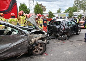 Karambol w Bydgoszczy. Są ranni