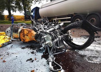 Wypadek na DK94. Nie żyje motocyklista