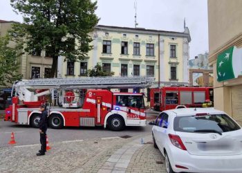 Pożar w serwerowni Urzędu Miasta w Oświęcimiu