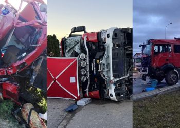Najtragiczniejsze wypadki drogowe, w których zginęli strażacy