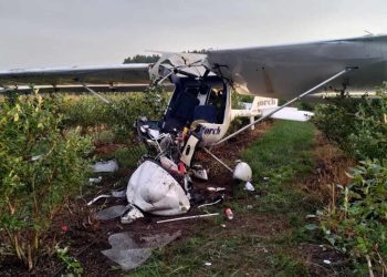Wypadek samolotu w Brzeskiej Woli. Pilot nie żyje
