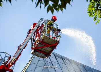 Jawor: Strażackie ćwiczenia w kościele